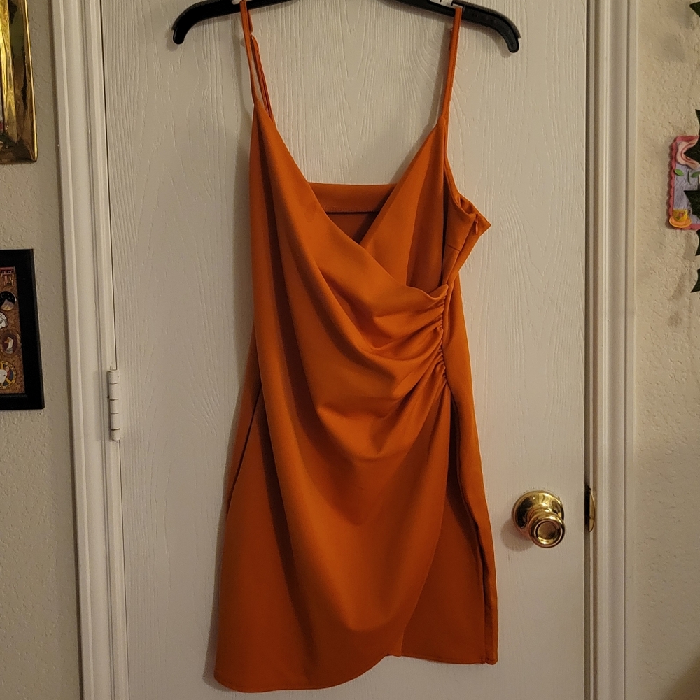 Orange Going Out Dress